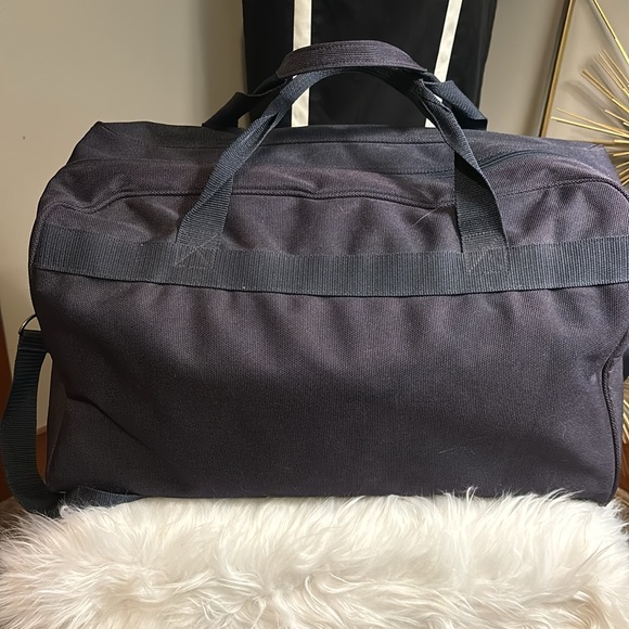 Christian Dior Fahrenheit Large Navy Canvas Duffle Bag - Picture 5 of 8